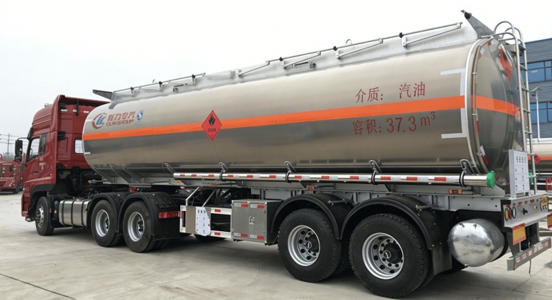 Xinghuo Group Successfully Sends 30 Tri-axle Aluminum Tanker Trailers to Chile
