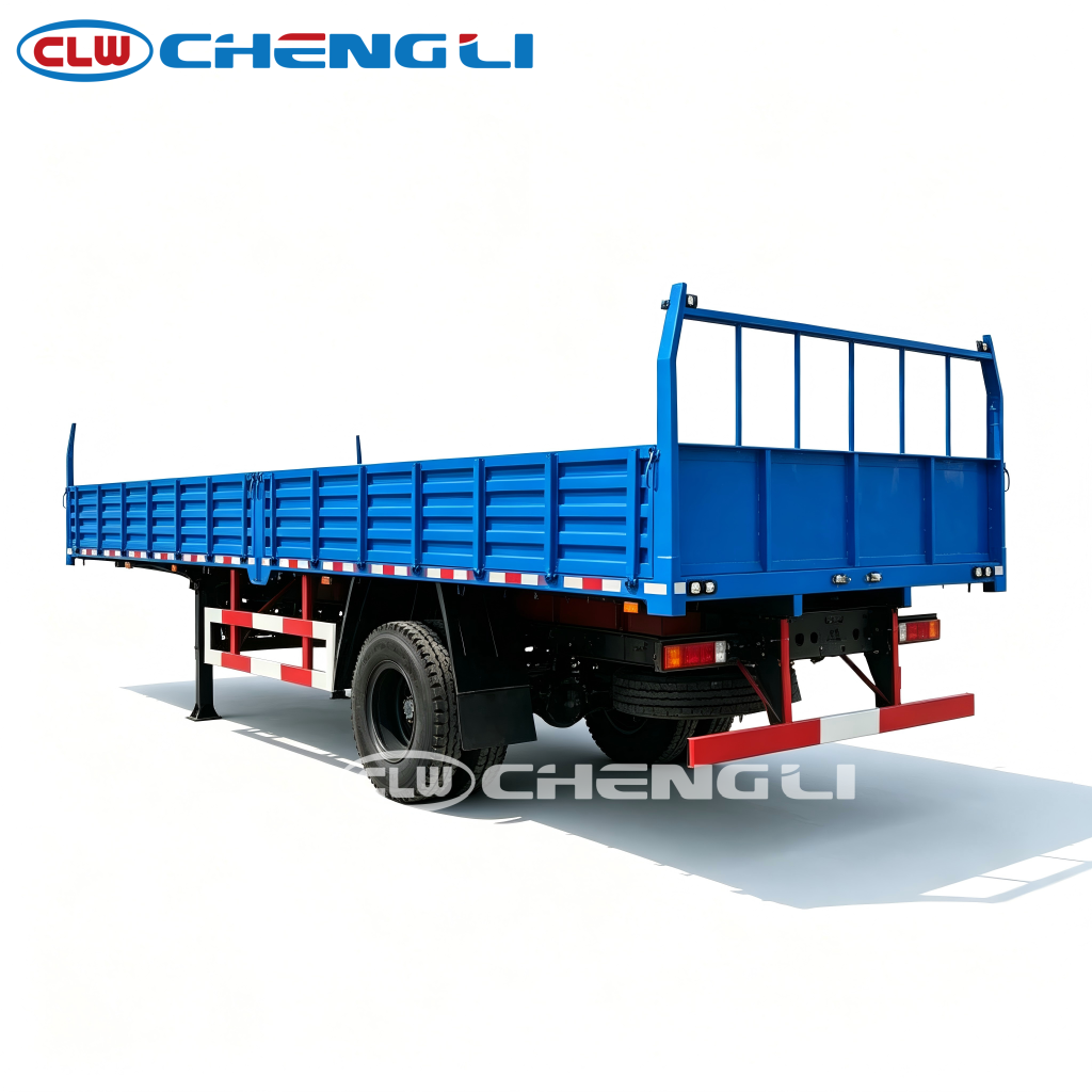 10-ton bulk cargo transport semi trailer
