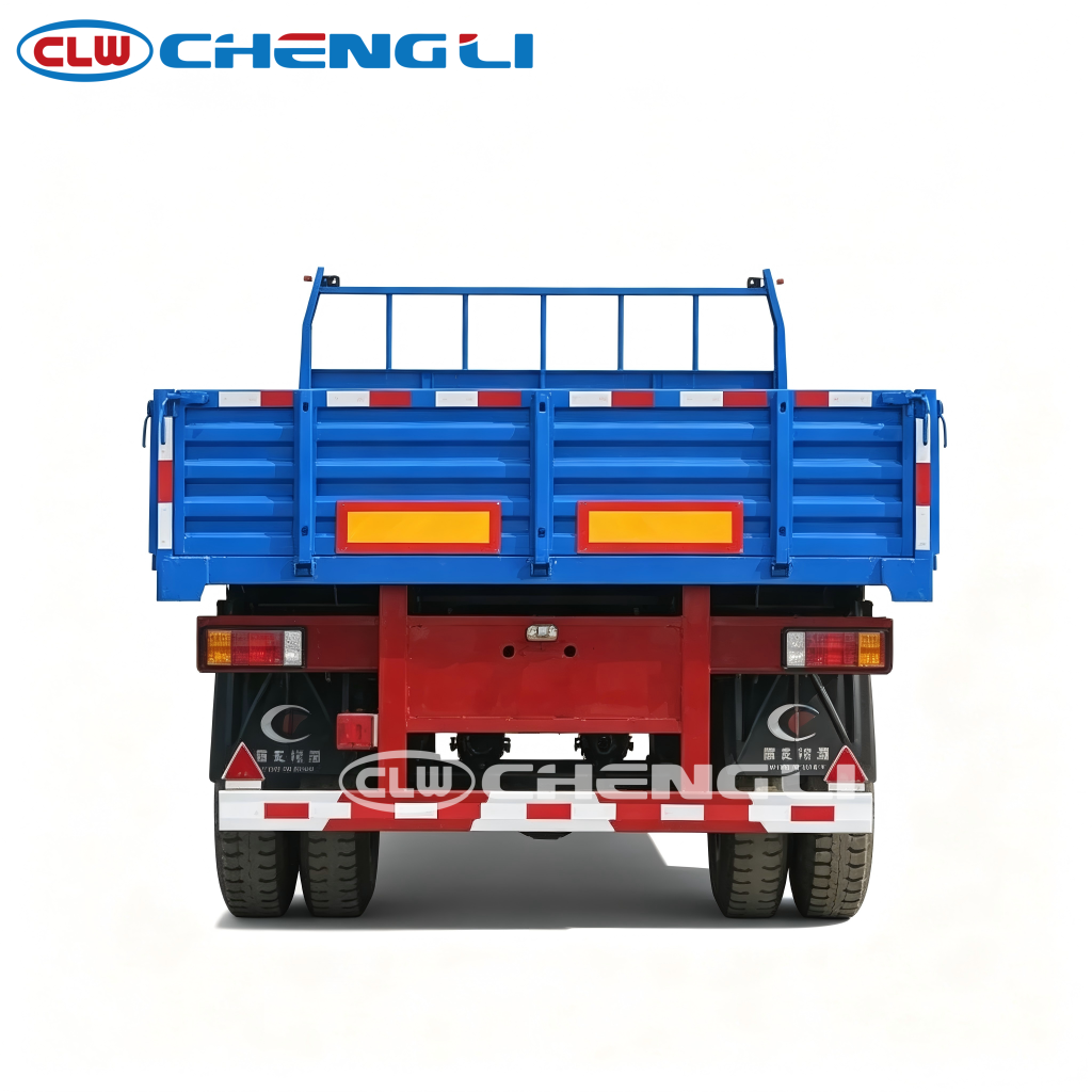 10-ton bulk cargo transport semi trailer