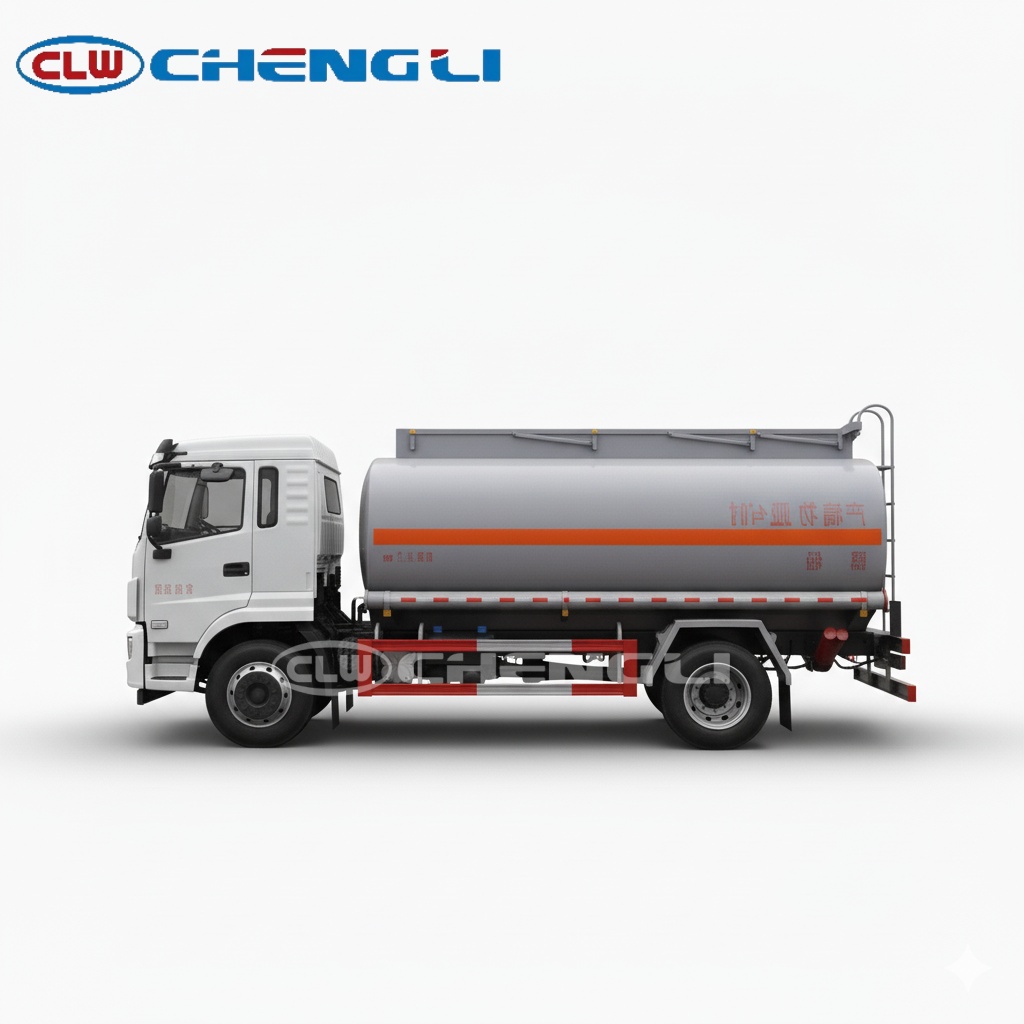 Dongfeng 9900L Fuel Tank Truck | 6600kg Industrial Transport