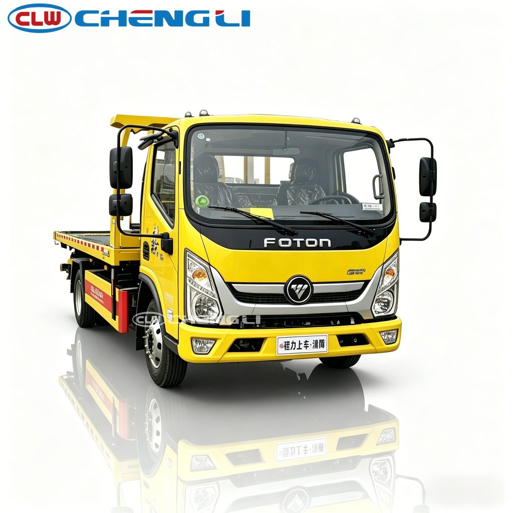 Foton 170 HP Flatbed Tow Truck