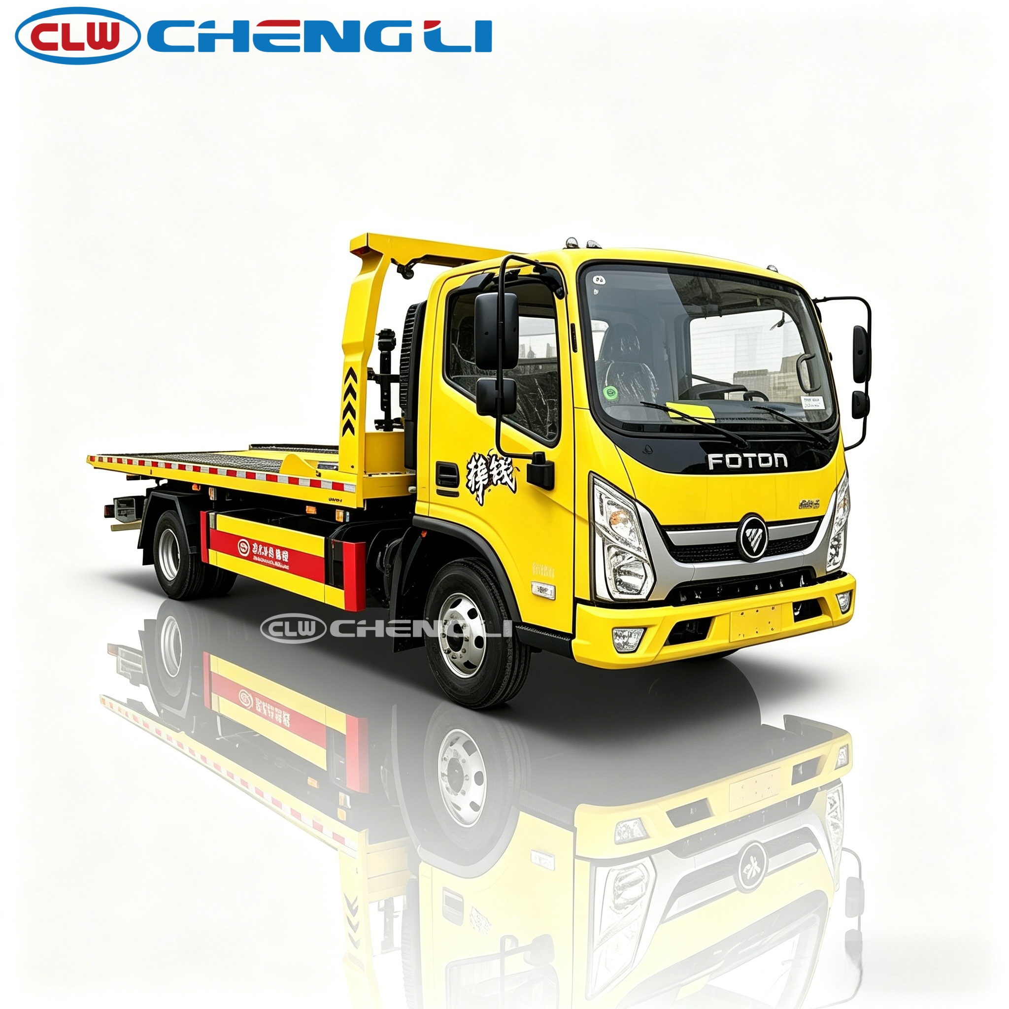 Foton 170 HP Flatbed Tow Truck