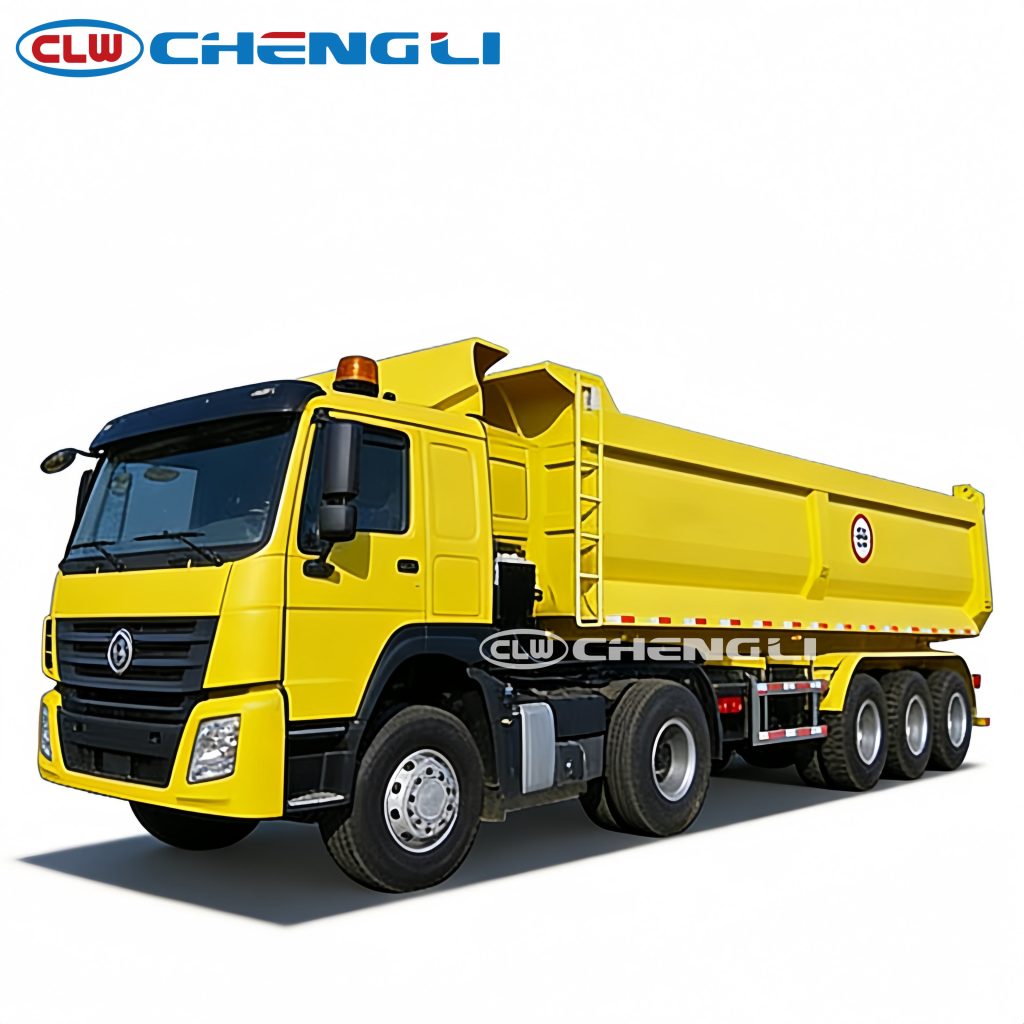 40 tons dump truck semi trailer