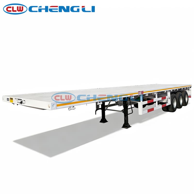 Tri-Axle Flatbed semi Trailer