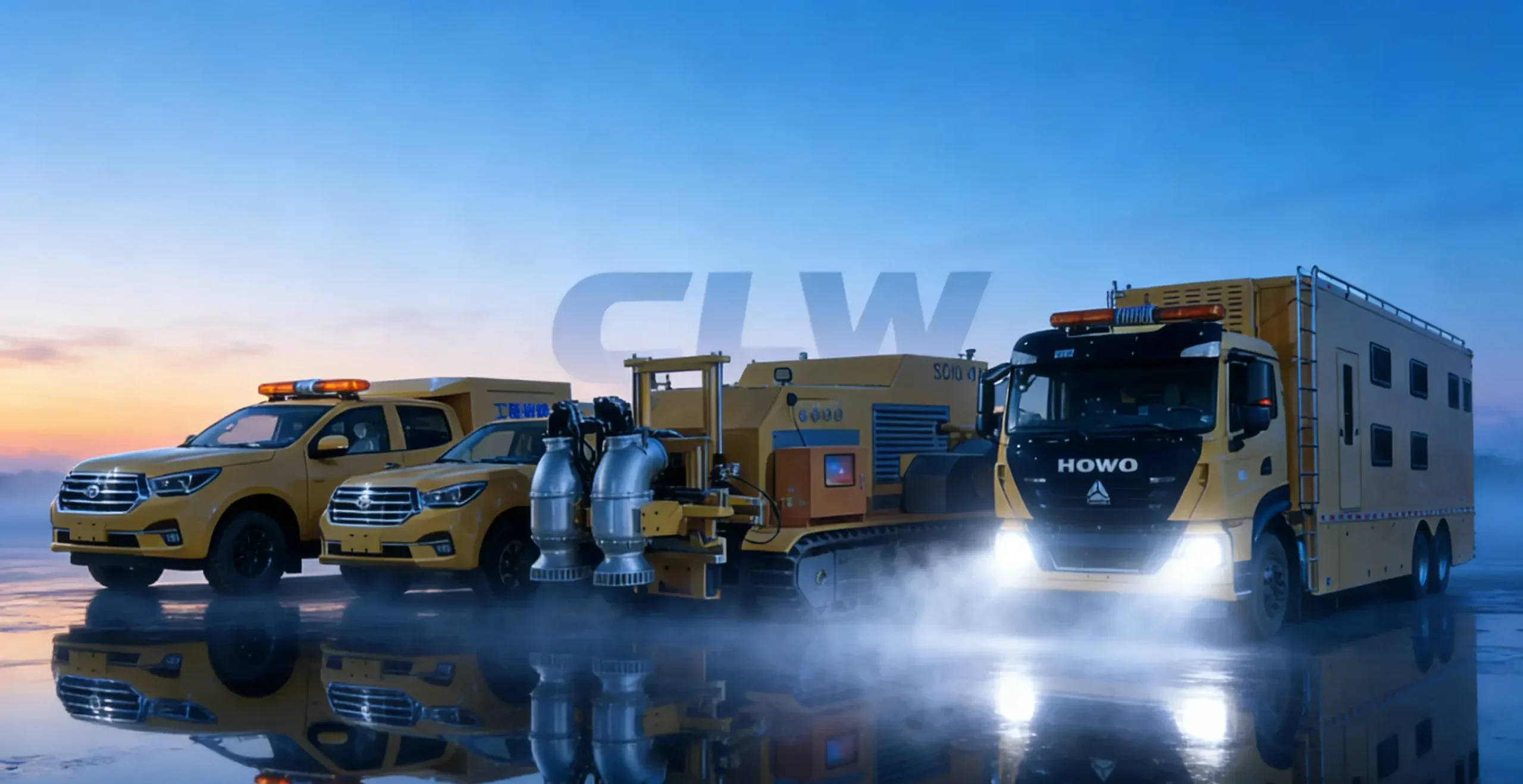 Dongfeng 8x4 Power supply vehicle