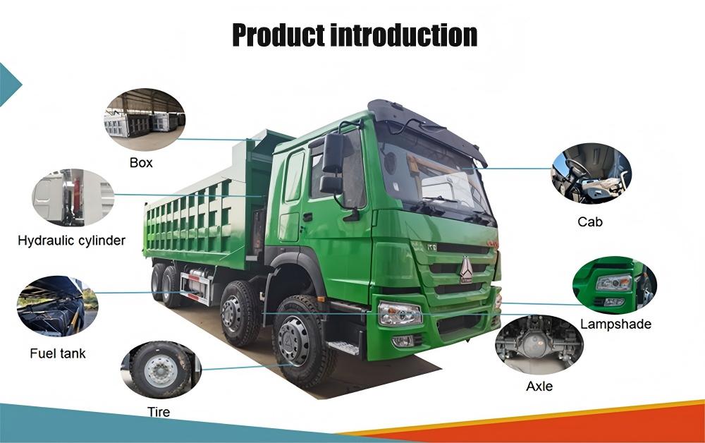 20Tons 6X4 10-Wheel Dump Truck