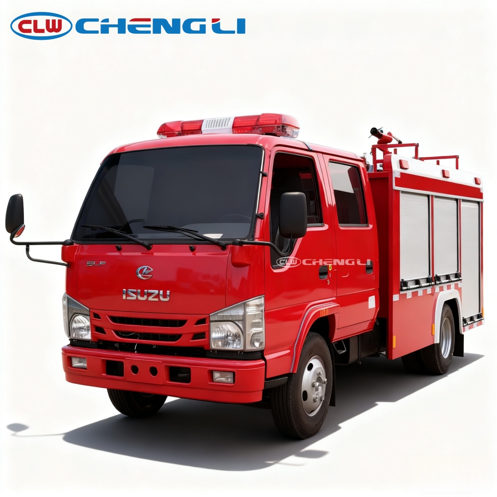 2000L isuzu fire truck