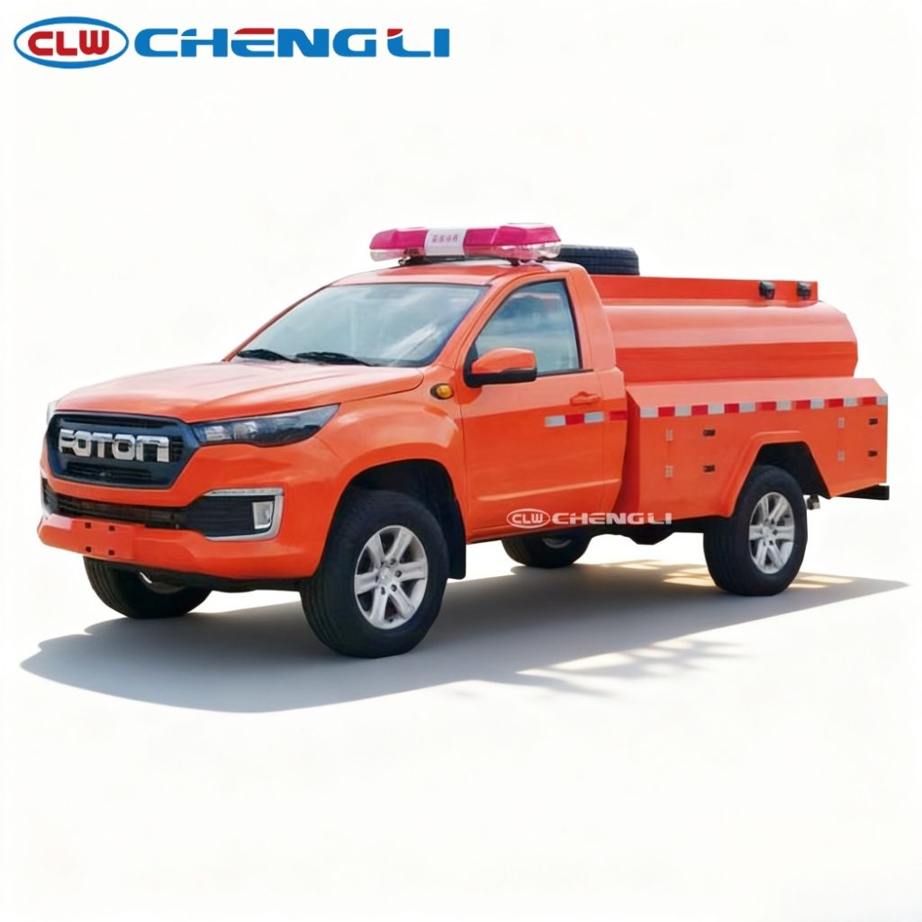 Foton 4x4 fire sprinkler truck