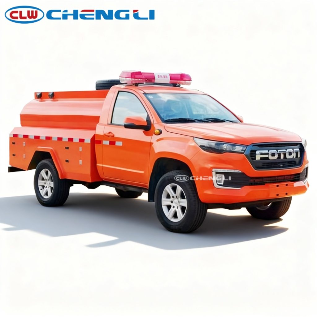 Foton 4x4 fire sprinkler truck
