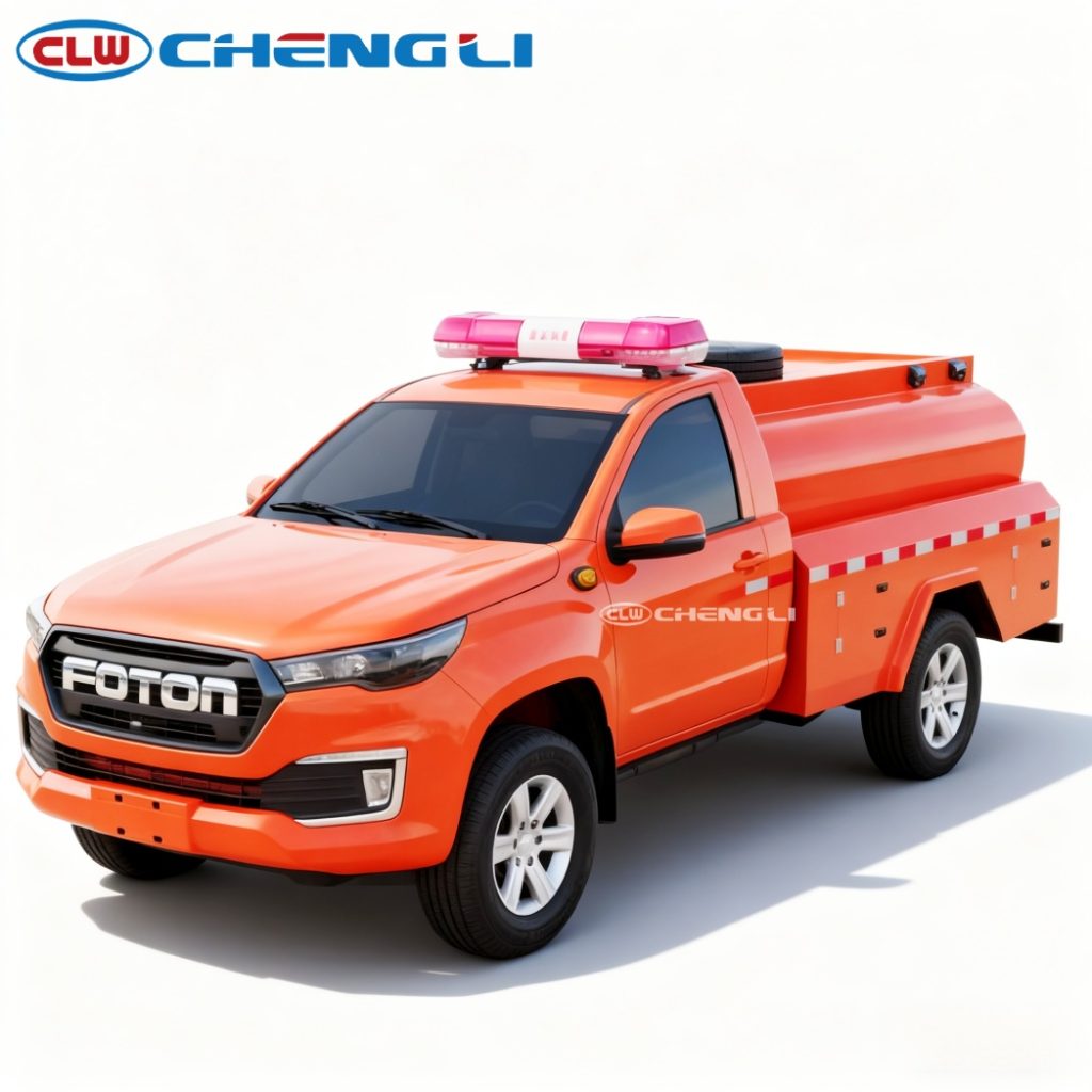 Foton 4x4 fire sprinkler truck