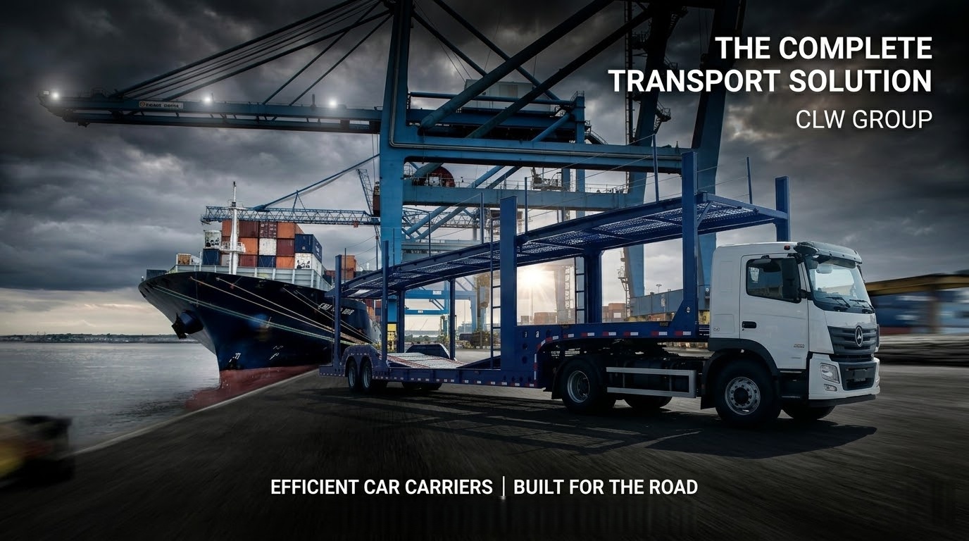 8 cars carrier trailer