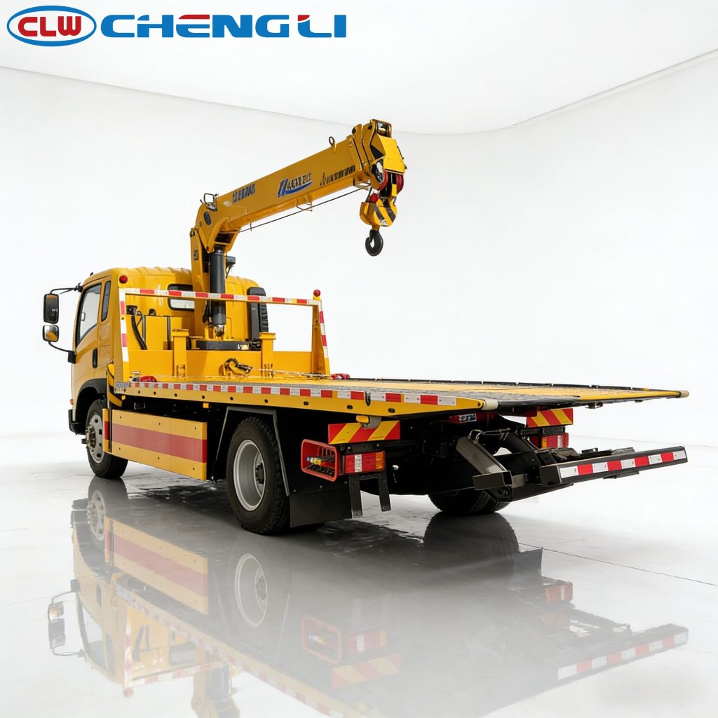 12-Ton Tri-Ring Wrecker with Crane