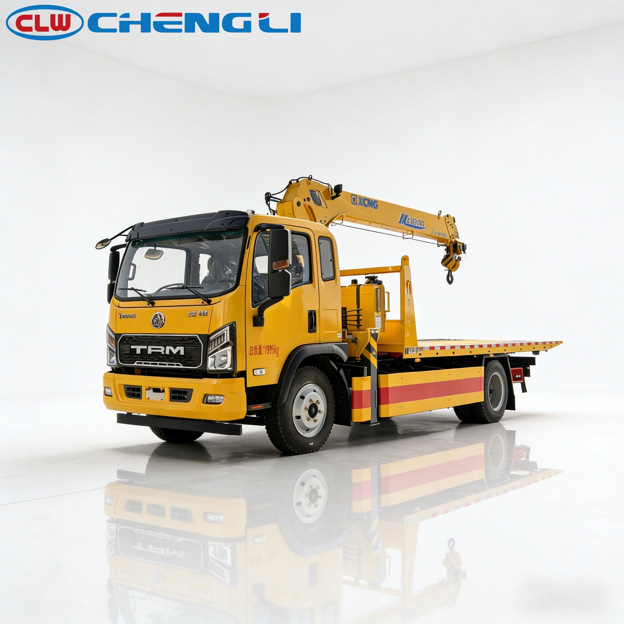 12-Ton Tri-Ring Wrecker with Crane