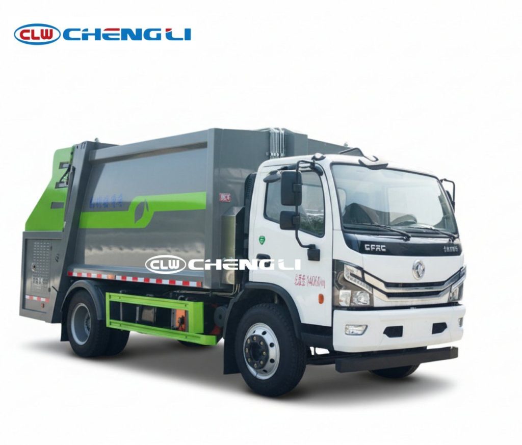 14Tons Material Crushing Truck