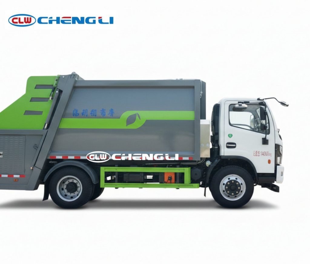 14Tons Material Crushing Truck