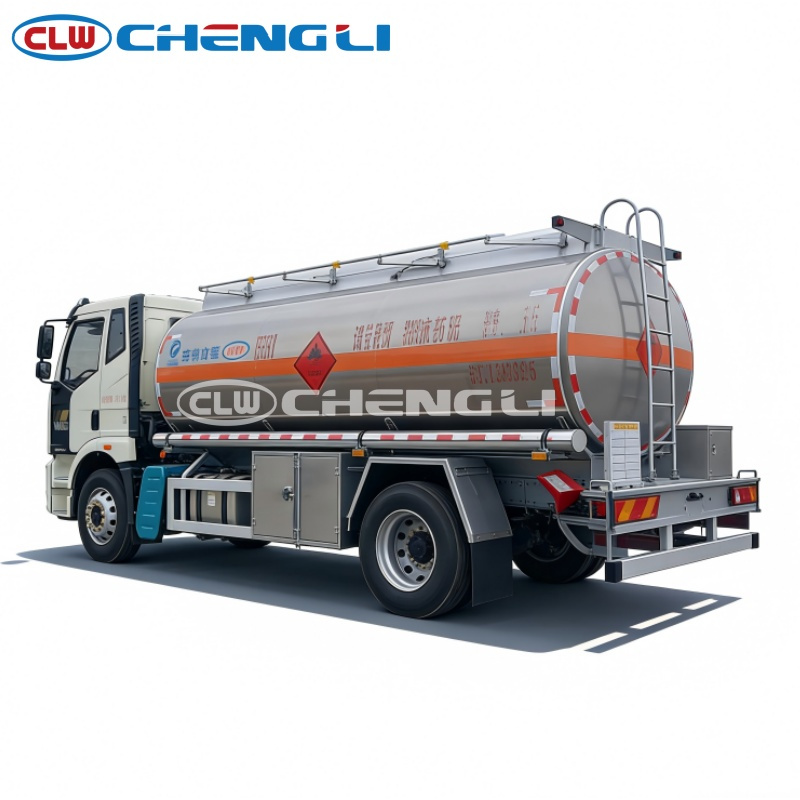18 Tons FAW Aluminum Fuel Tank Truck