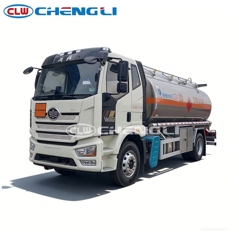 18 Tons FAW Aluminum Fuel Tank Truck