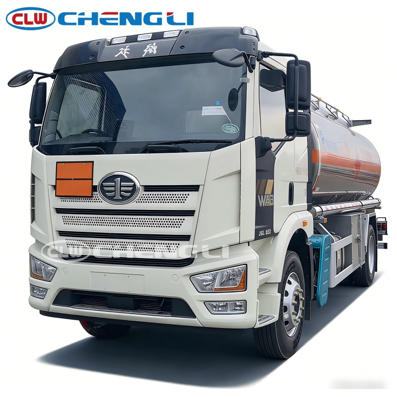18 Tons FAW Aluminum Fuel Tank Truck