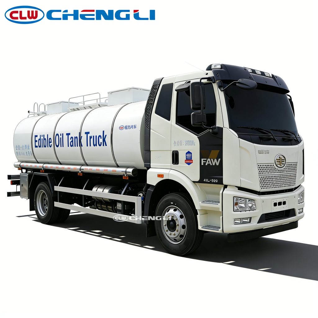 Edible Oil Tank Truck