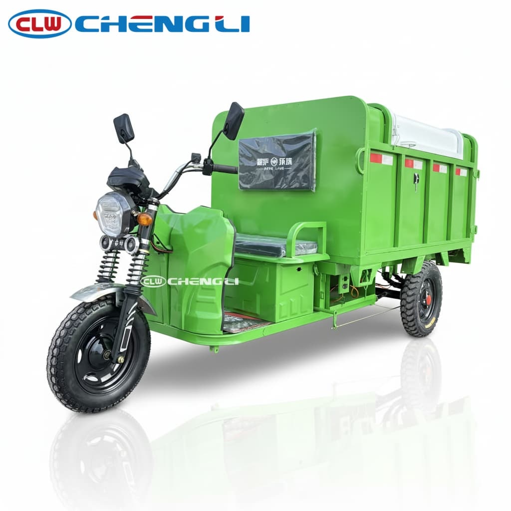 2.5cbm Garbage Dump Electric Tricycle