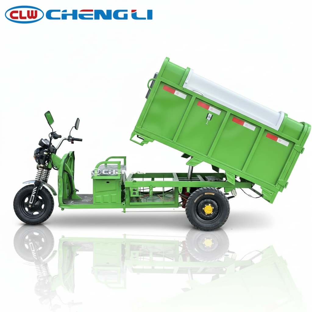 2.5cbm Garbage Dump Electric Tricycle