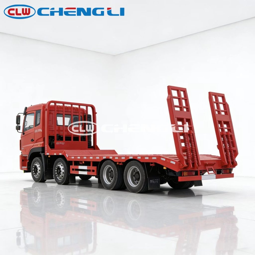 8x4 Low Flatbed Truck