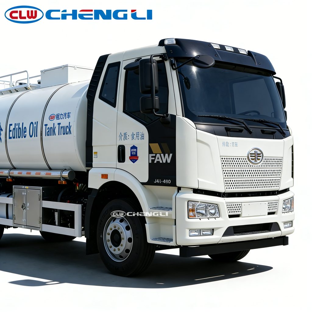 Edible Oil Tank Truck