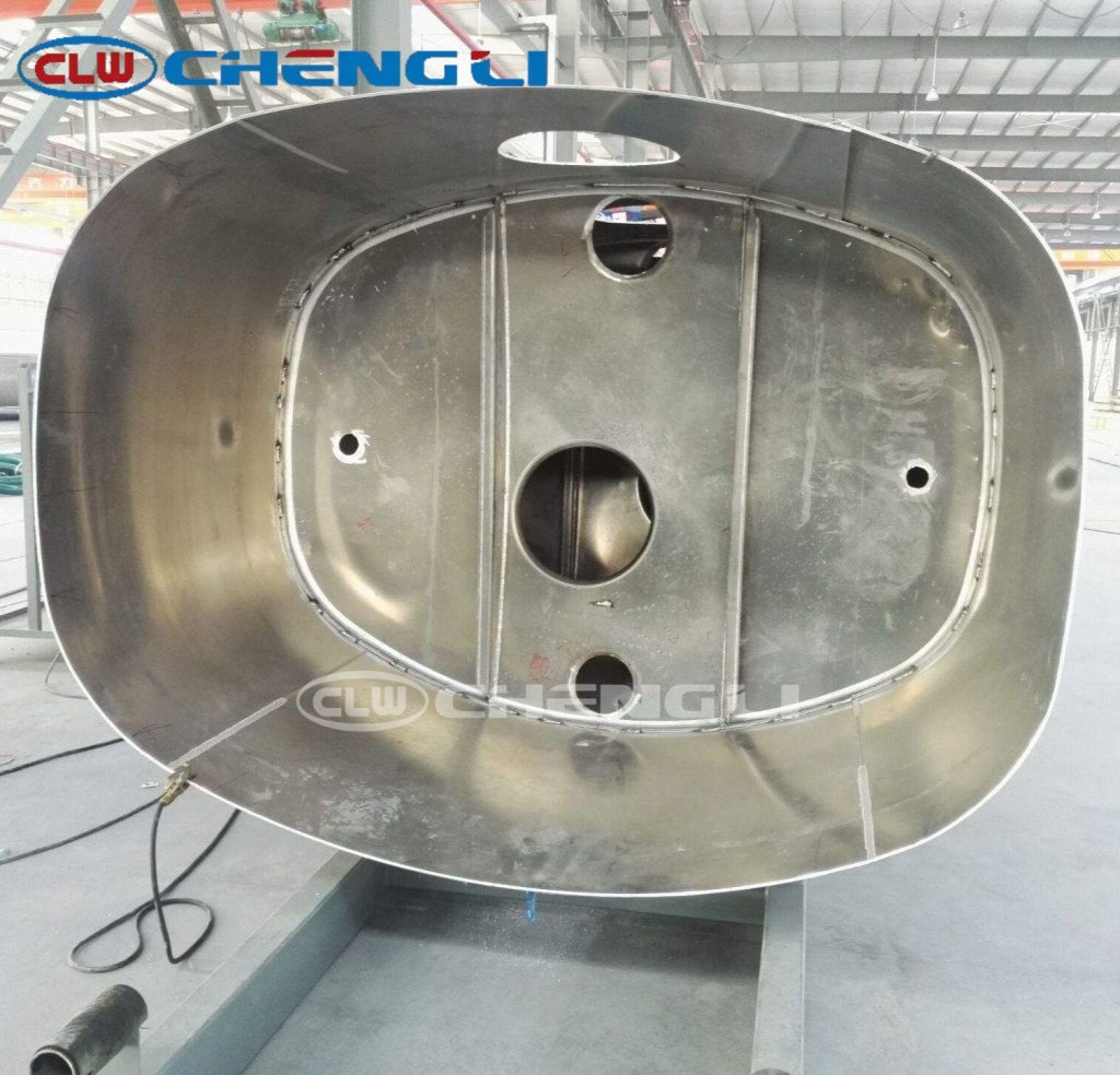 49000L LPG LNG Transport Tank Semi Trailer