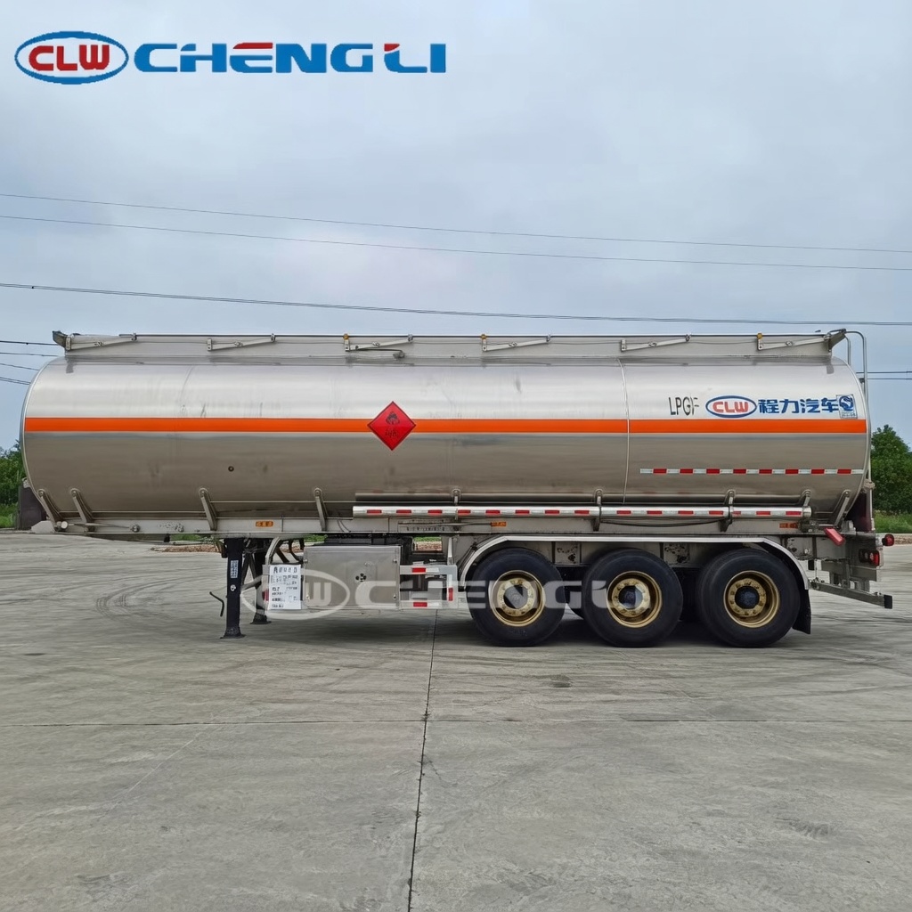 49000L LPG LNG Transport Tank Semi Trailer