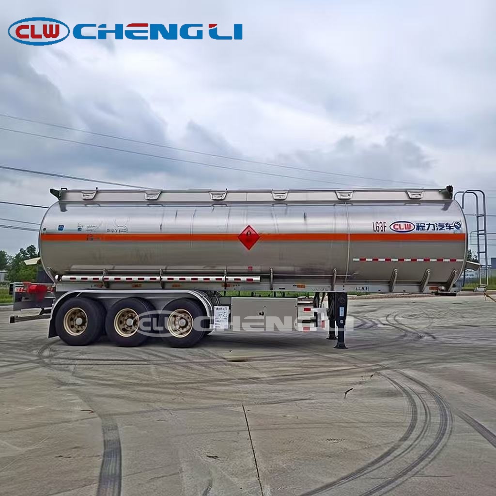 49000L LPG LNG Transport Tank Semi Trailer