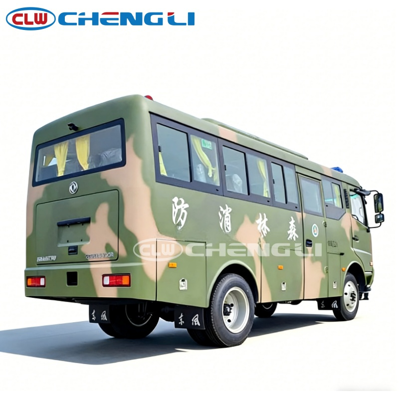 4X4 8Tons Coach Bus