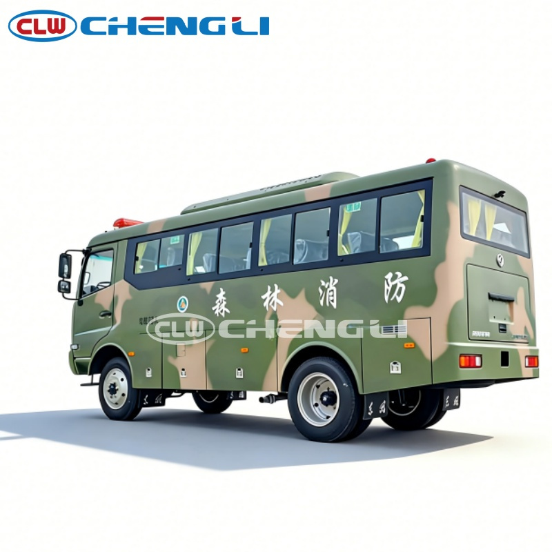 4X4 8Tons Coach Bus