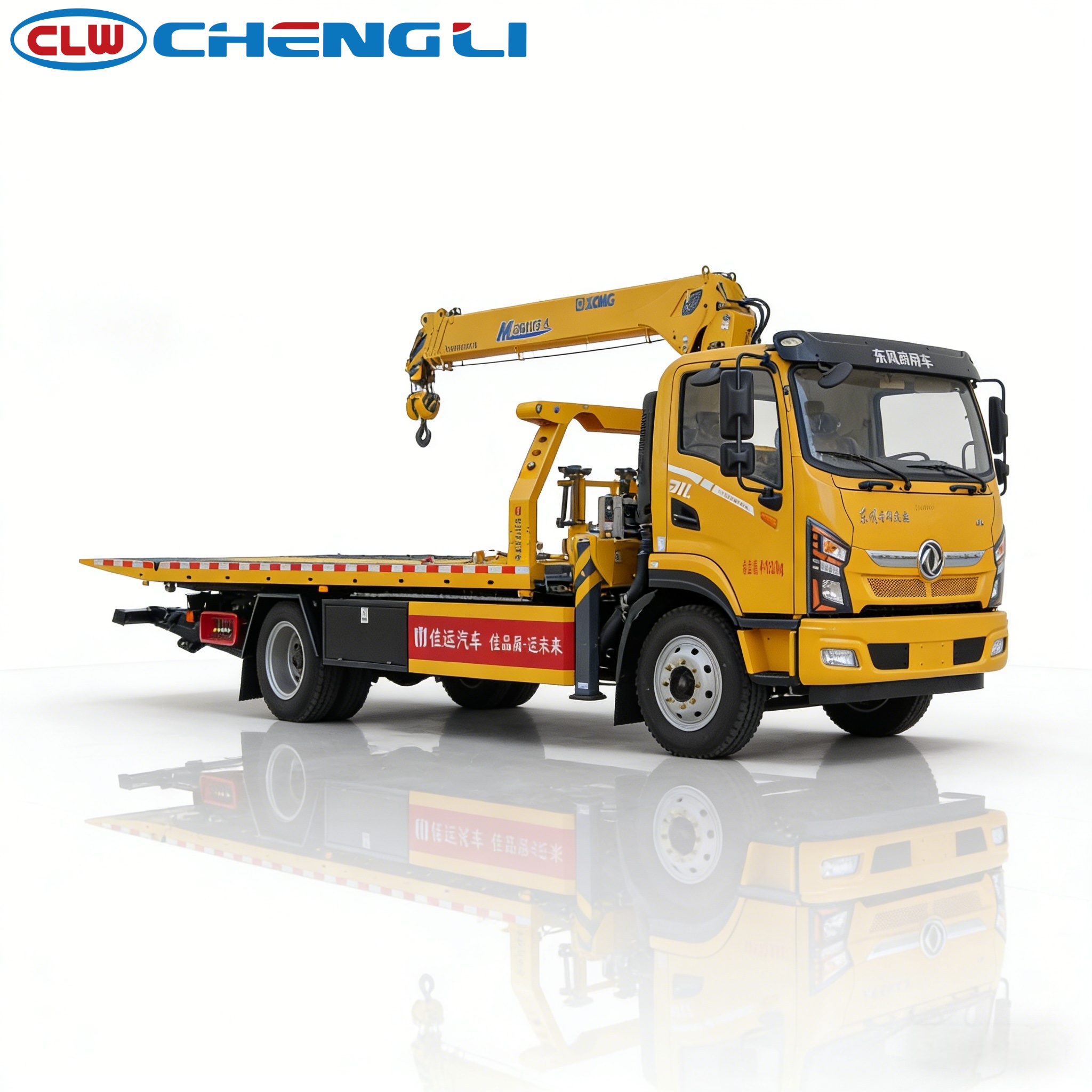 4x2 Wrecker with Crane