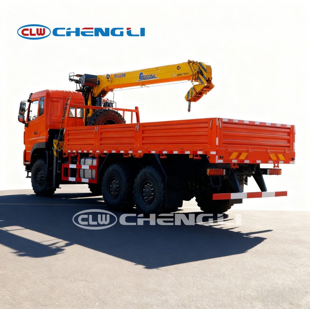 6×6 Off-Road Truck with Crane