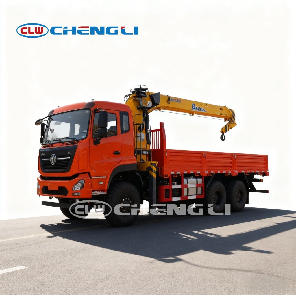 6×6 Off-Road Truck with Crane
