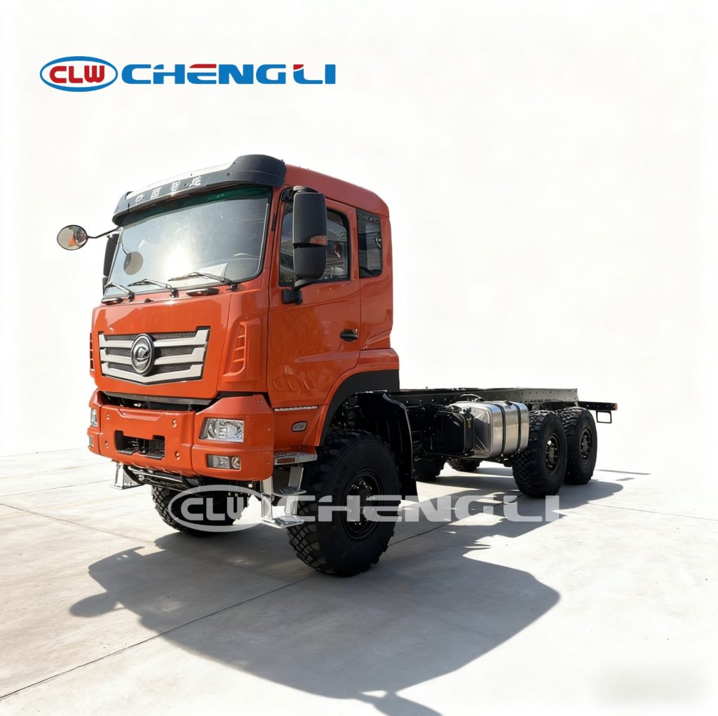 6×6 Off-Road Truck with Crane