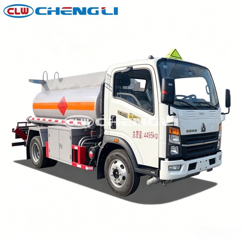 6600L Corrosive Chemical Tank Truck