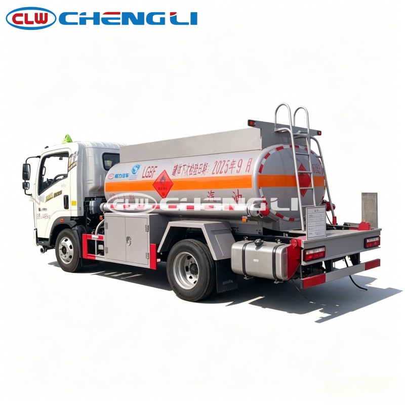6600L Corrosive Chemical Tank Truck
