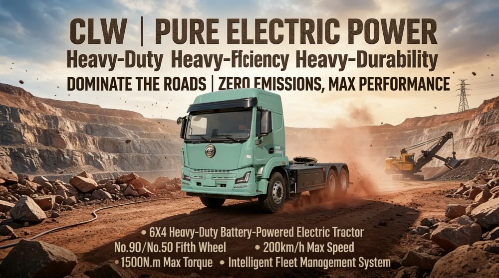 6x4 electric tractor