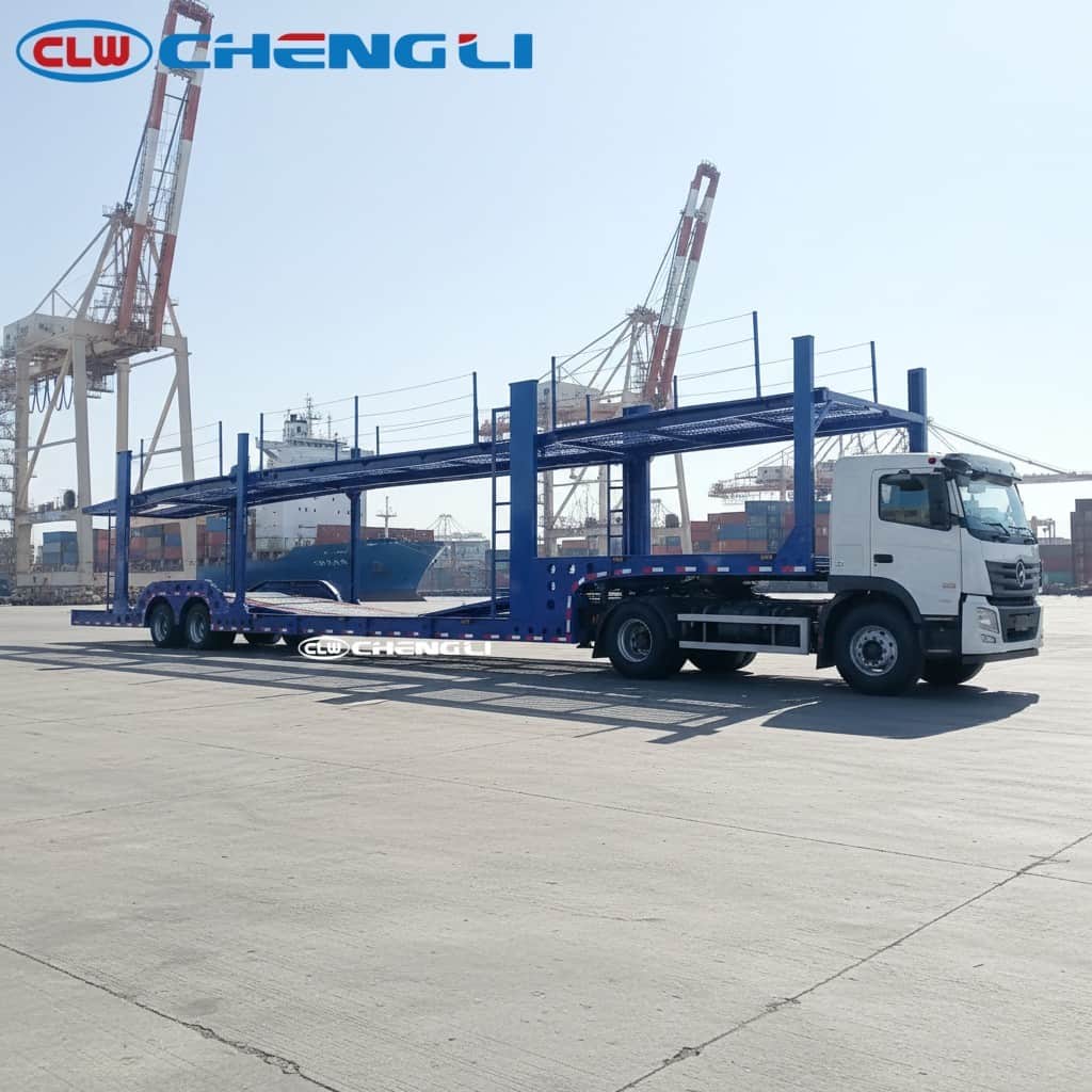 8 cars carrier trailer
