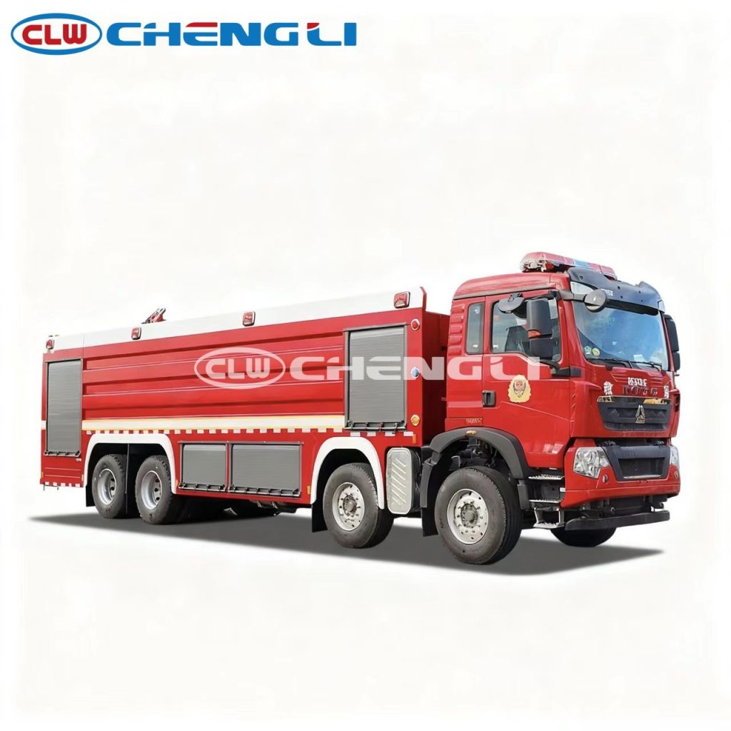 21tons HOWO 8*4 Fire Command Truck
