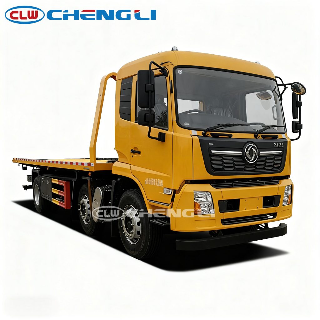 Dongfeng 7-Ton Flatbed Tow Truck