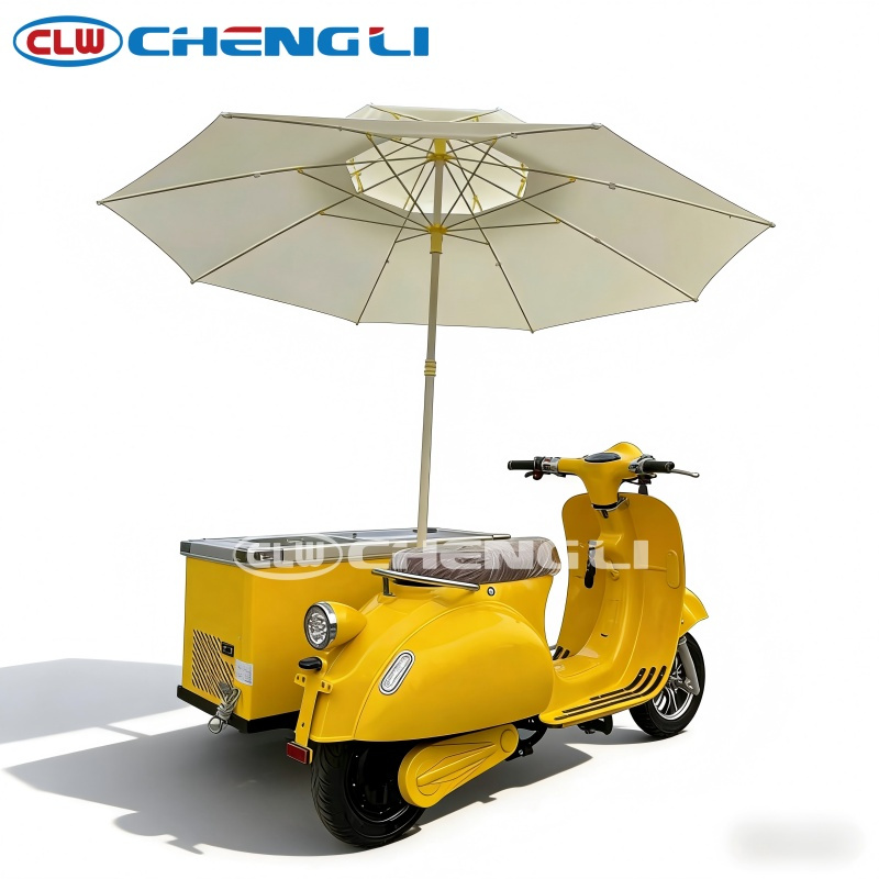 Electric Ice Cream Tricycle