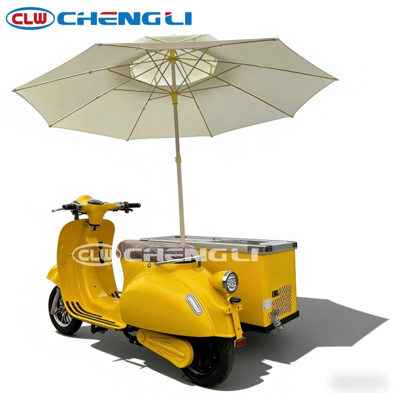 Electric Ice Cream Tricycle