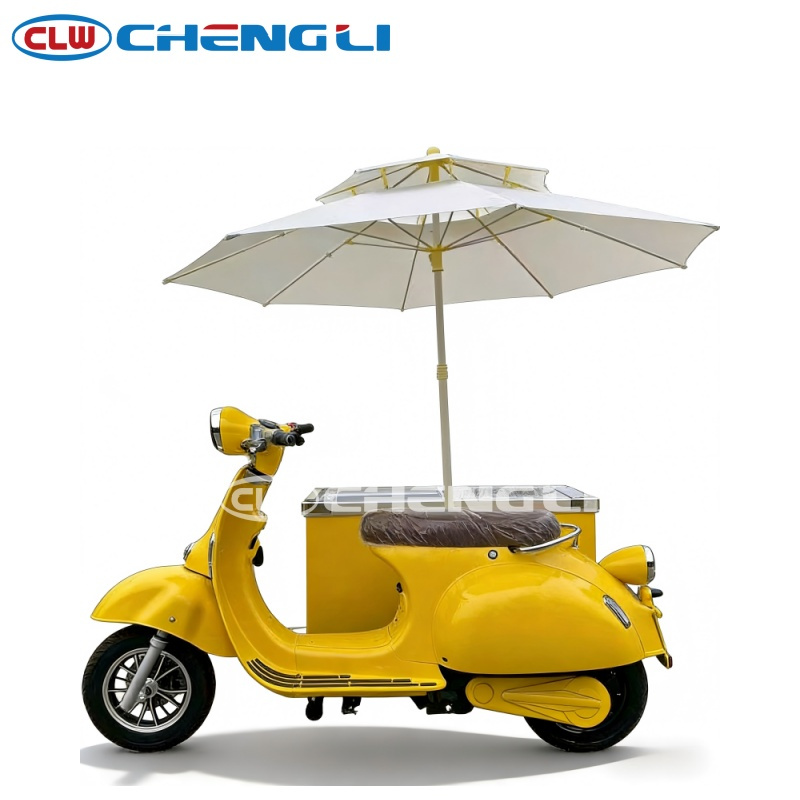 Electric Ice Cream Tricycle