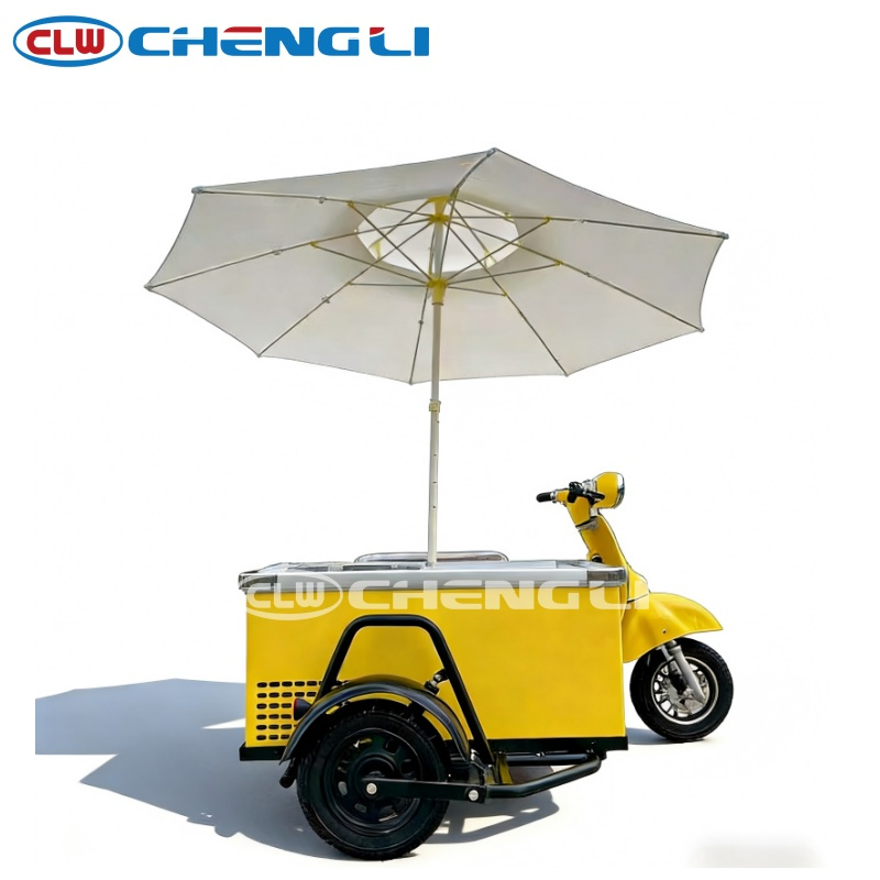 Electric Ice Cream Tricycle