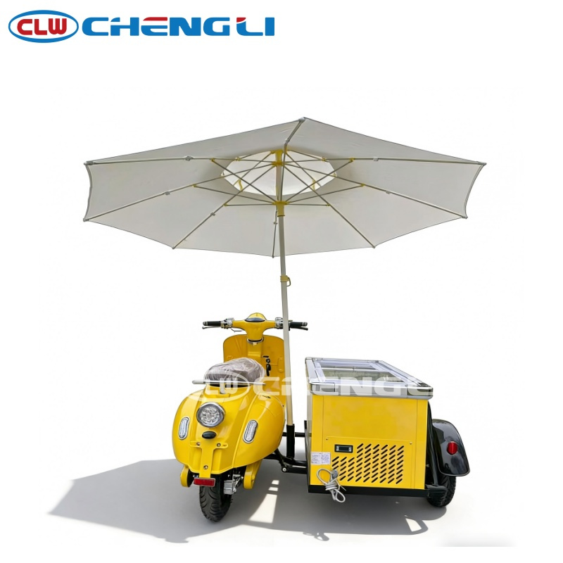 Electric Ice Cream Tricycle