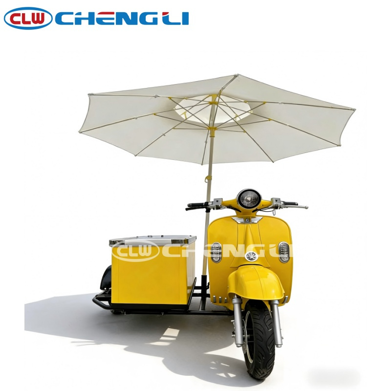 Electric Ice Cream Tricycle