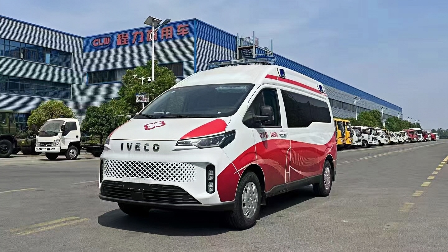 iveco fidato electric ambulance