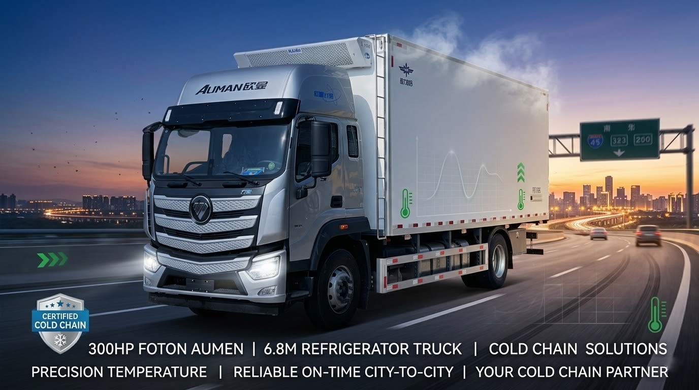 Foton Auman refrigerated truck